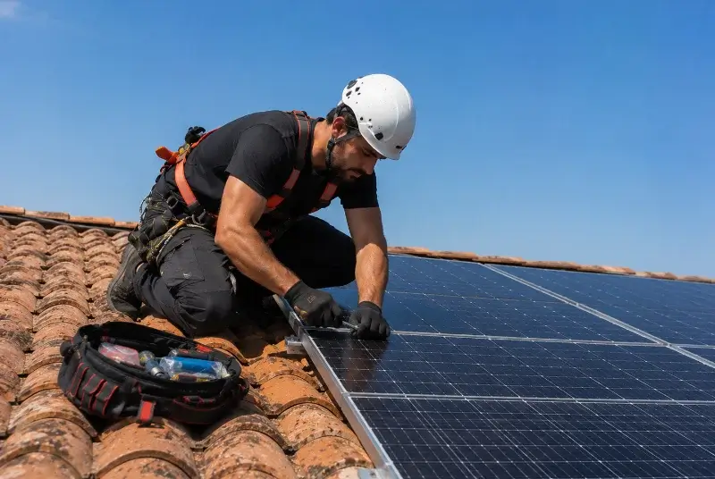 Maintenance et monitoring de panneaux solaires à Merkwiller-Pechelbronn