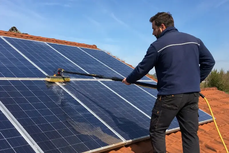 Nettoyage et entretien de panneaux solaires à Merkwiller-Pechelbronn